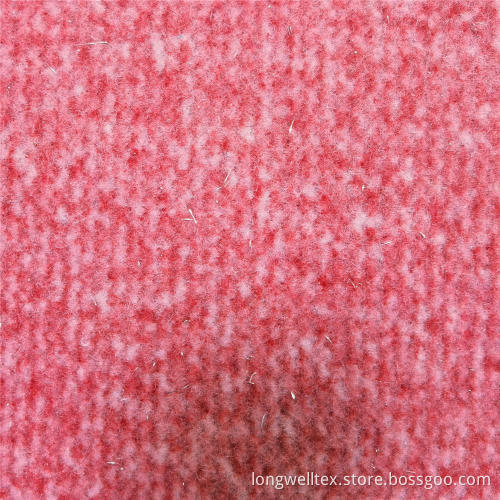 Soft Touch Colorful Polyester Waffle Weave Boucle Fabric